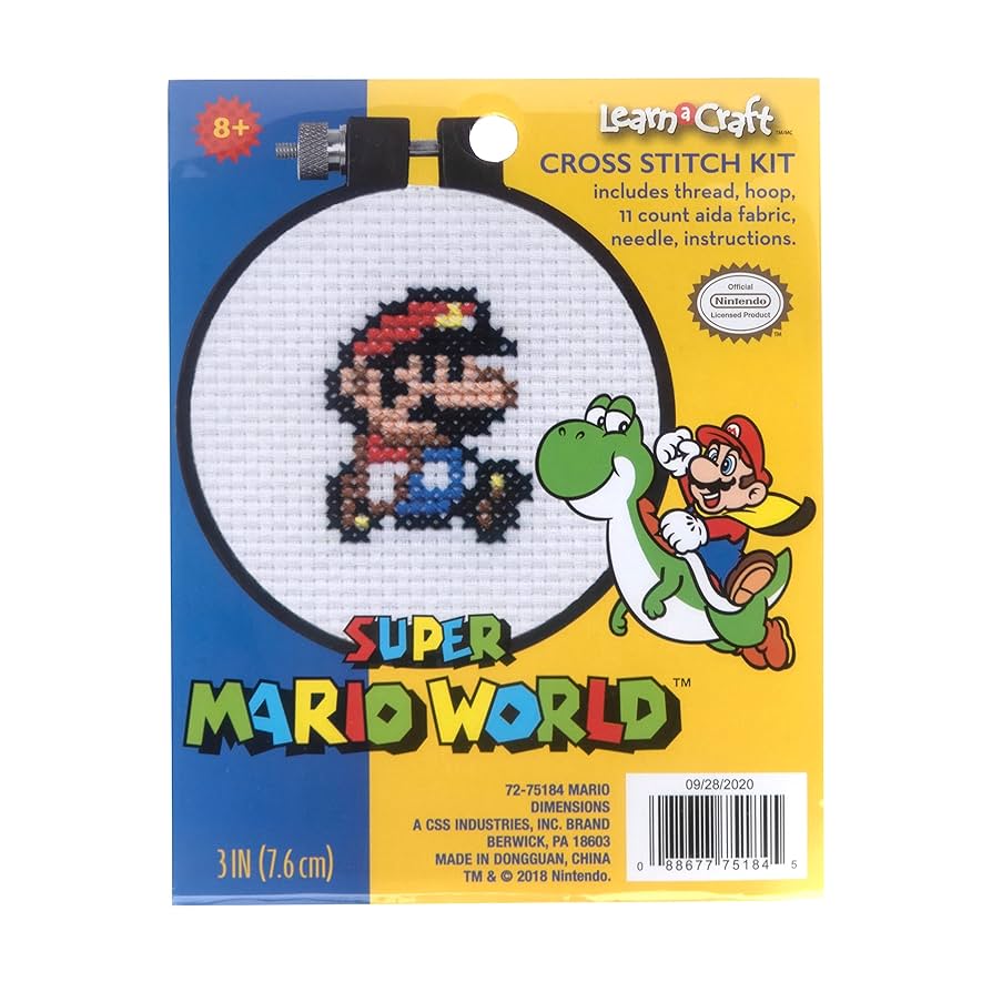 すーまりページ Amazon | Dimensions Learn-A-Craft Counted Cross Stitch Kit 3